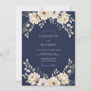 Convite Noite de Champanhe Pétala Casamento