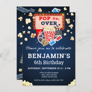 Convite Noite de Cinema