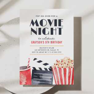 Convite Noite de Cinema