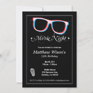 Convite Noite de cinema