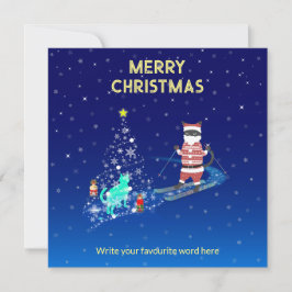 Convite Noite de Coração Aquecido do Papai Noel