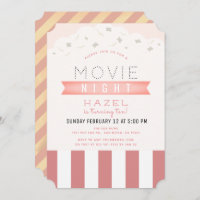 Noite de Filme de Pipoca Rosa