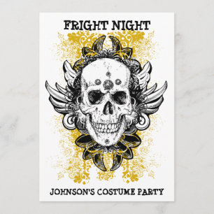 Convite Noite de Incêndio do Crânio