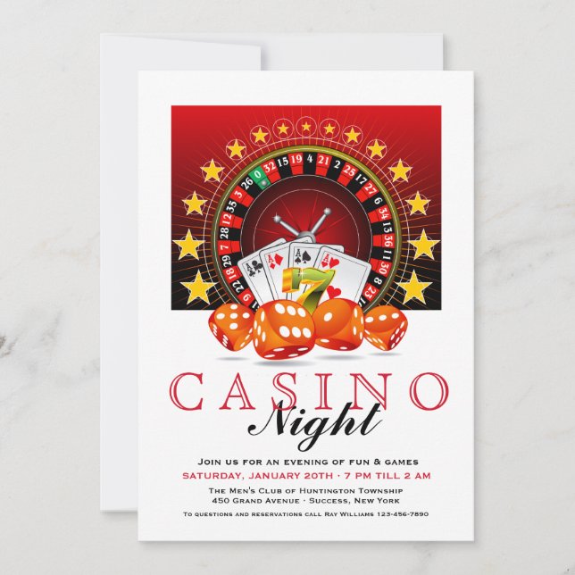 Convite Noite de Jogos (Frente)