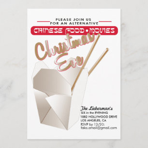 Convite Noite de Natal alternativa