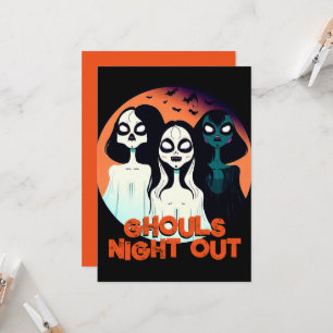 Convite Noite Divertida das Gouls