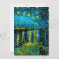 Noite Estrelada de Van Gogh sobre o Ródano