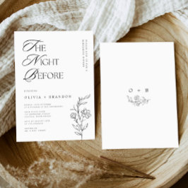 Convite Noite Moderna Russa Antes do Janto de ensaio