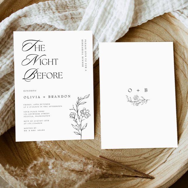 Convite Noite Moderna Russa Antes do Janto de ensaio (Criador carregado)