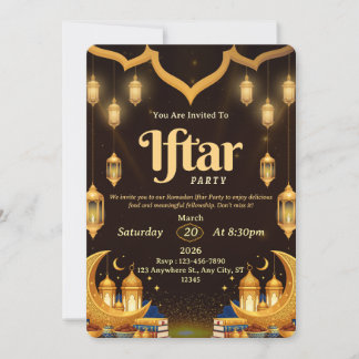 Convite Noites de Ramadan: Junte-se a Nós para uma Reunião