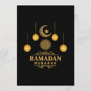 Convite Noites Elegantes do Ramadão - Eid Mubarak 2026 Fer