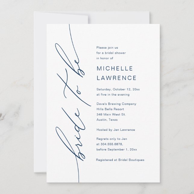 Convite Noiva a ser, Chá de panela Partido Janto (Frente)