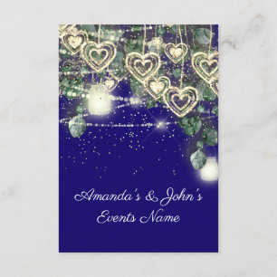 Convite Noiva Casamento Rústico Madeira Dourado Azul Real