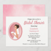 Noiva com Véu Segurando Flores Chá de Noiva