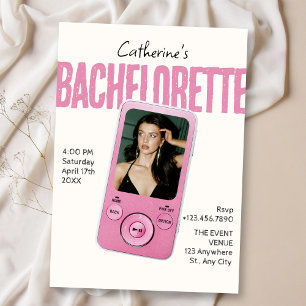 Convite Noiva cor-de-rosa branca Modist