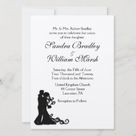 Convite Noiva e Branca de Groom