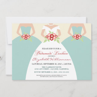 Convite Noiva e Bridesmaids Bridal Luncheon (litoral)