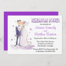 Noiva e Janto de Casamento Roxo