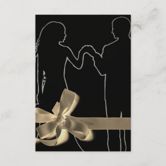 Convite Noiva e noivo silhueta preta modelo alta definição