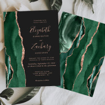 Noiva Esmeralda Verde Rosa Dourado Ágata Escuro Ca