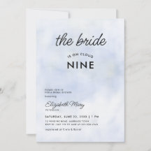 Noiva na Nuvem 9 Chá de panela Negra Azul Pastel