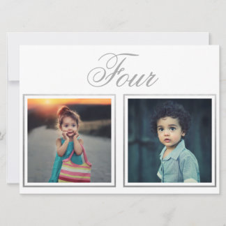 Convite Noiva Noivo Idade Elegante Chique Prata Número da 