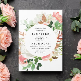 Convite Noiva Primavera Floral Quadro Casamento