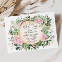 Noivado bonito de Uma Menina Floral Rosa Blush