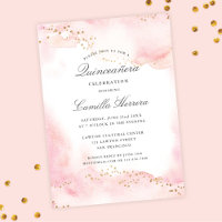 Noivado Bonito Elegante de Quinceañera, Dourada Ro