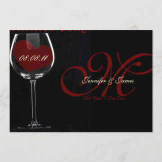 Convite noivado/convite para casamento