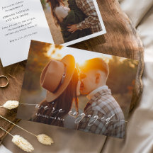 Noivado de Casamento de Foto Simples Script 2