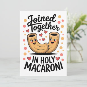 Convite Noivado de Casamento Engraçado