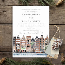 Noivado de Paisagem do Canal de Chic Amsterdam