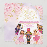 Noivado Floral de Inverno do Partido Nutcracker Do