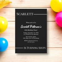 Noivado Simples Negro E Branco Moderno Elegante