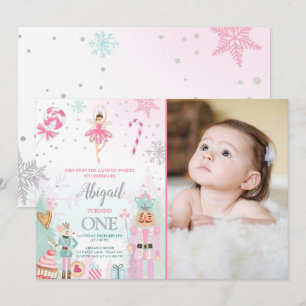 Convite Noivadora Nutcracker Birthday Girl Land of Sweets 