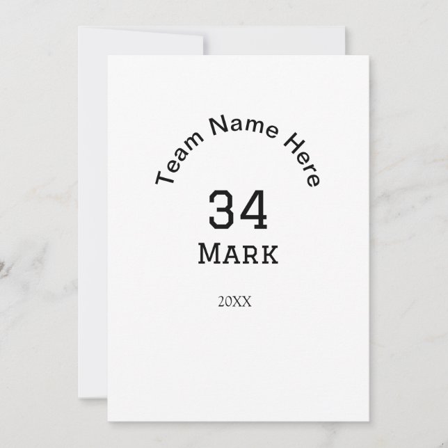 Convite nome da equipe adicionar nome do jogador data espo (Frente)