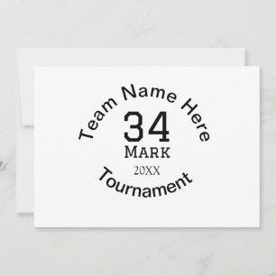 Convite Nome da equipe aqui adicionar nome texto do ano do