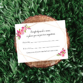 Convite Nome do Chá de fraldas de Abóbora Sugestão Jogo Fl