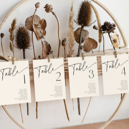 Convite Nome mínimo de Mesa preto e branco do Chá de panel