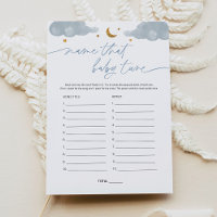 Nomeie Esse Jogo De Chá de fraldas Do Baby Tune Tw