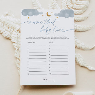 Convite Nomeie Esse Jogo De Chá de fraldas Do Baby Tune Tw