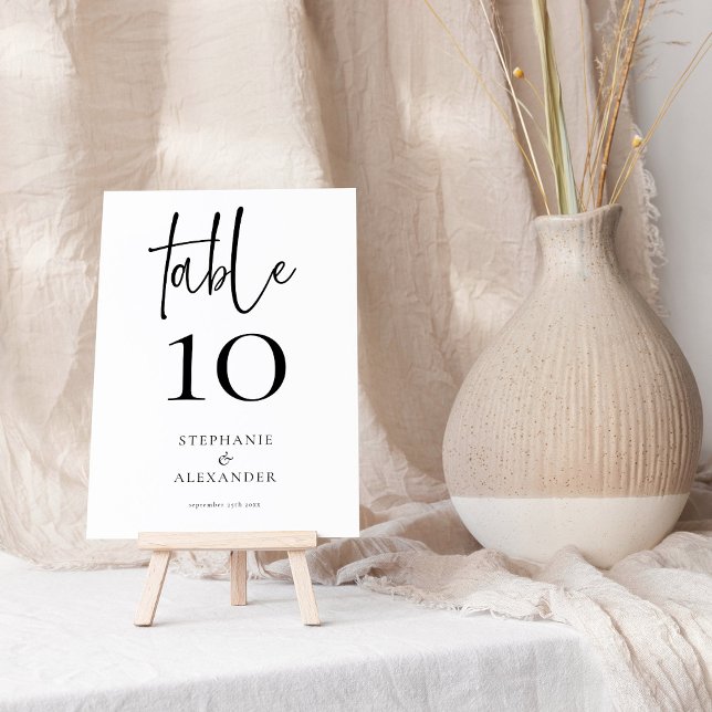 Convite Nomes de Script Elegantes Data Qualquer Número de  (Criador carregado)