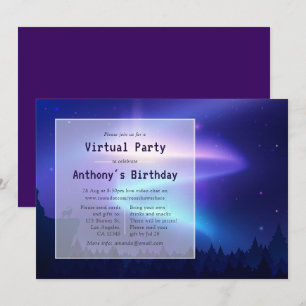 Convite Norte acende a Festa de aniversário virtual