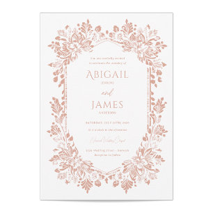 Convite Norwich Wedding