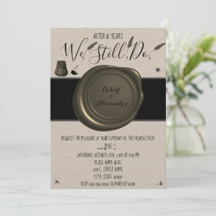 Convite Nós Ainda Fazemos   Renovação do aniversário d