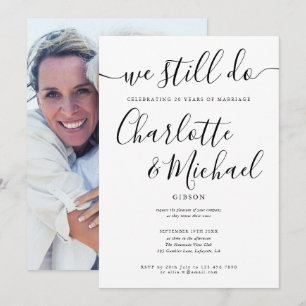 Convite Nós Ainda Fazemos Voto de Renovação de Aniversário