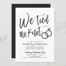 Nós Amarramos o Nó | Festa Pós-Casamento