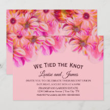 Nós Amarrámos o Nó Recepção de Casamento Floral Ro