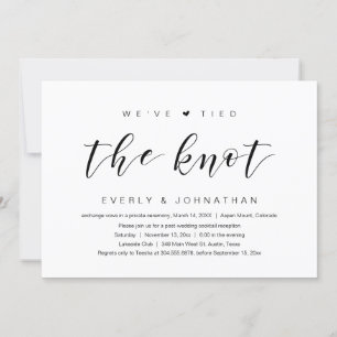 Convite Nós demos o nó